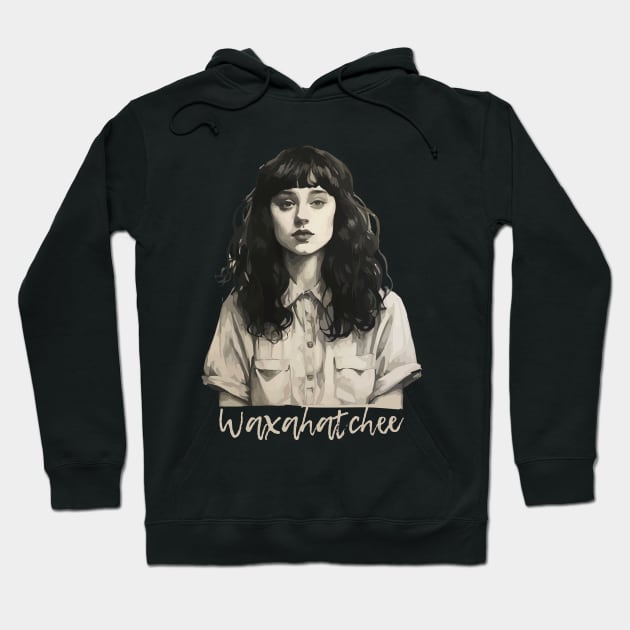 VINTAGE Waxahatchee // INDIE FANS ART Hoodie by gerradliquid